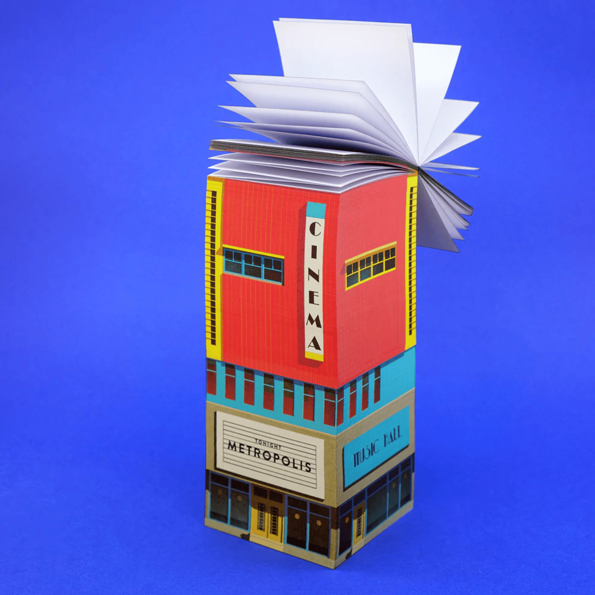 Seltmann Publishers Notes Paper Tower Paperscraper® Notes - Cinema