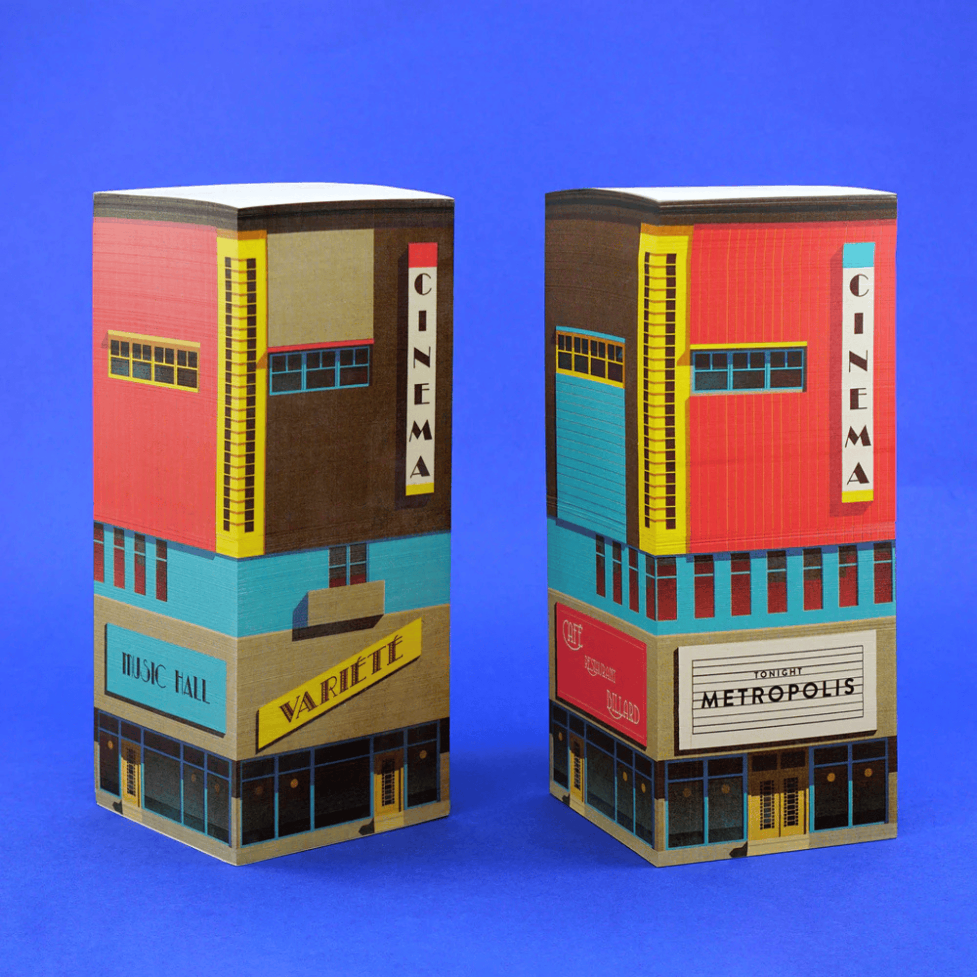 Seltmann Publishers Notes Paper Tower Paperscraper® Notes - Cinema