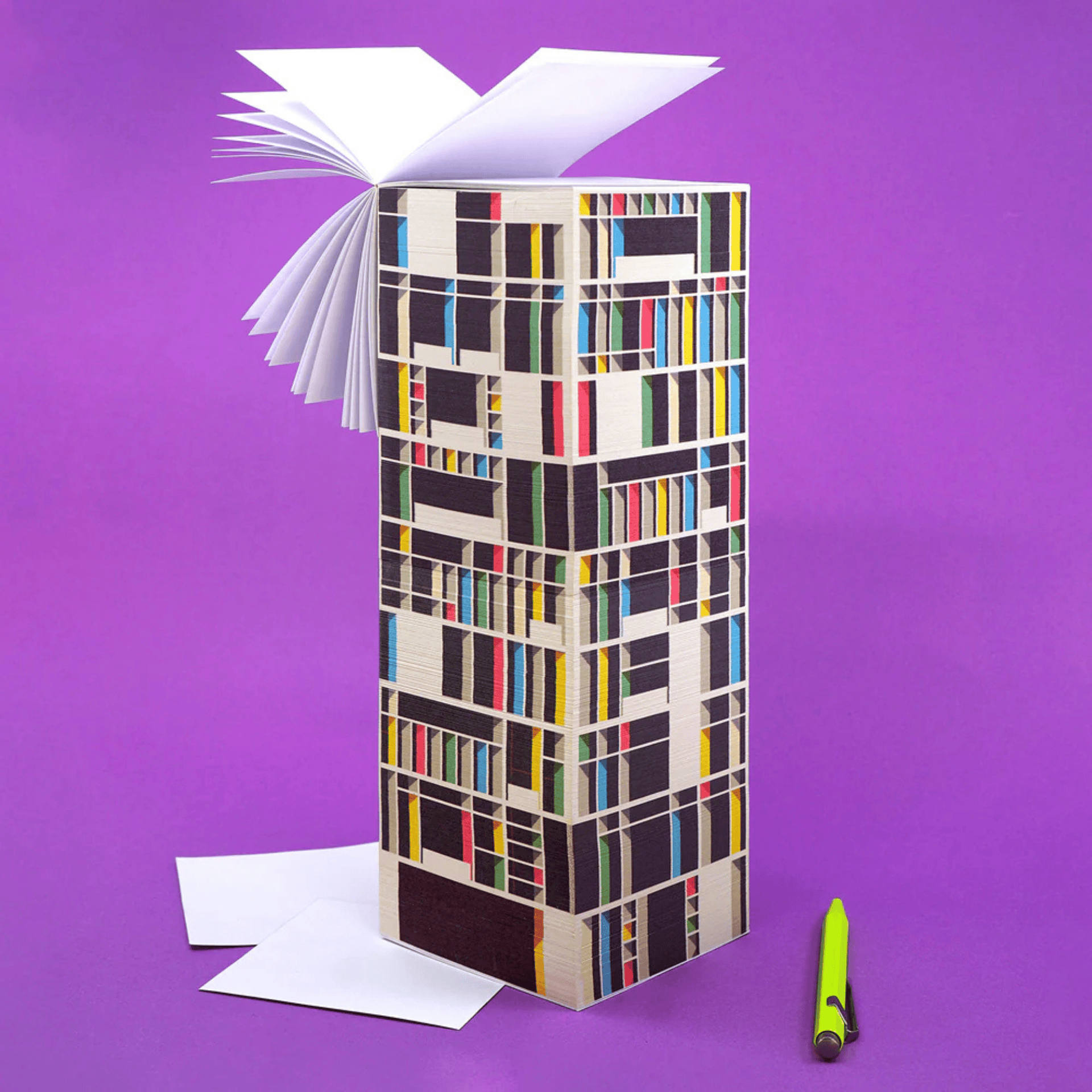 Seltmann Publishers Notes Paper Tower Paperscraper® Notes - Marseille