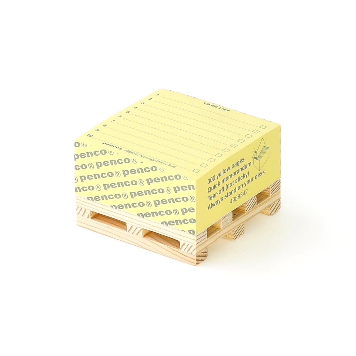 Penco Notes Penco Memo Block on Pallet - To Do
