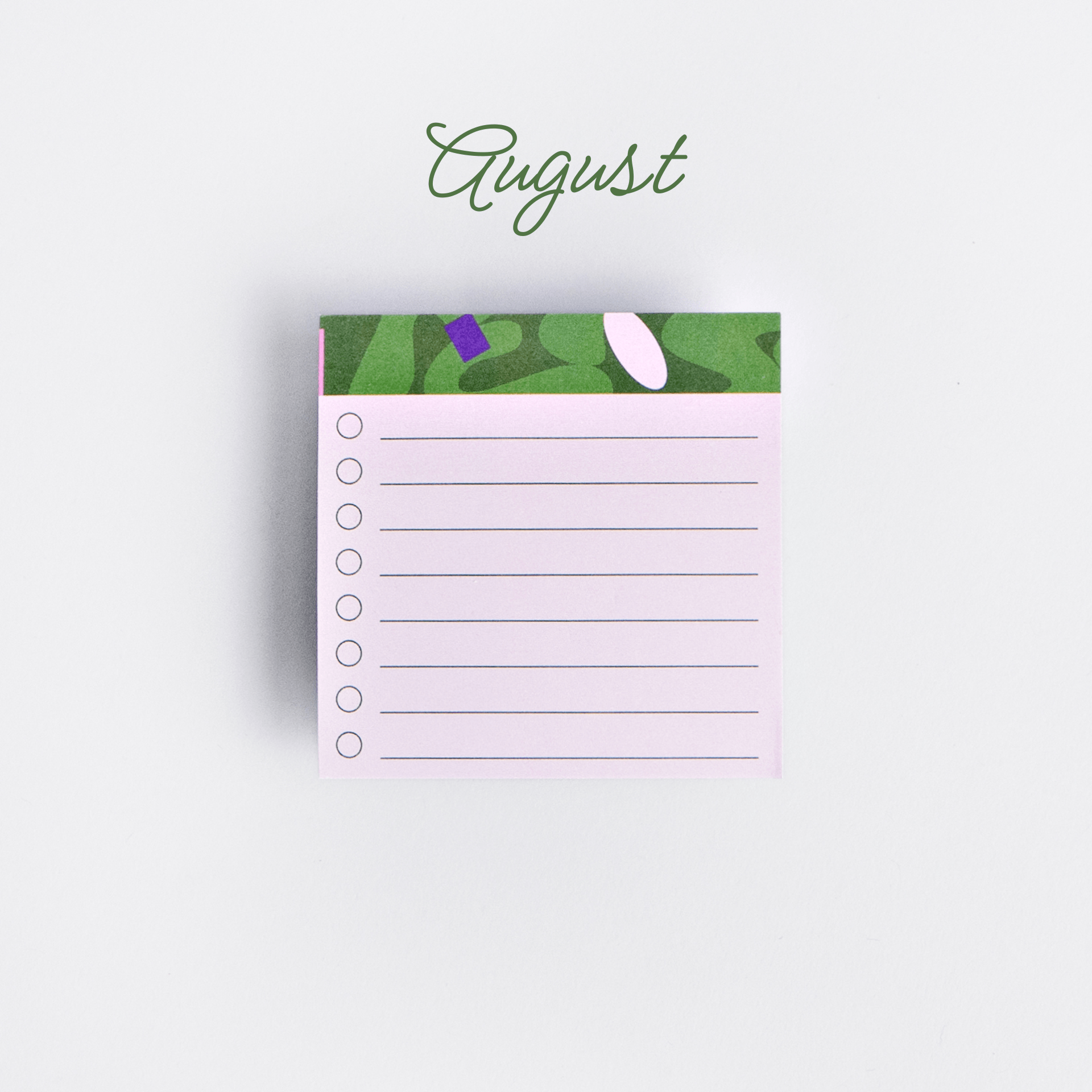 The Completist Notes August Post it To Do