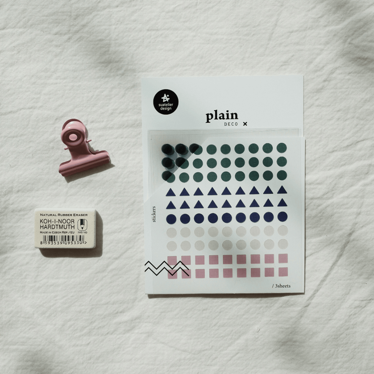 Suatelier Notes Stickers Plain Deco - 21