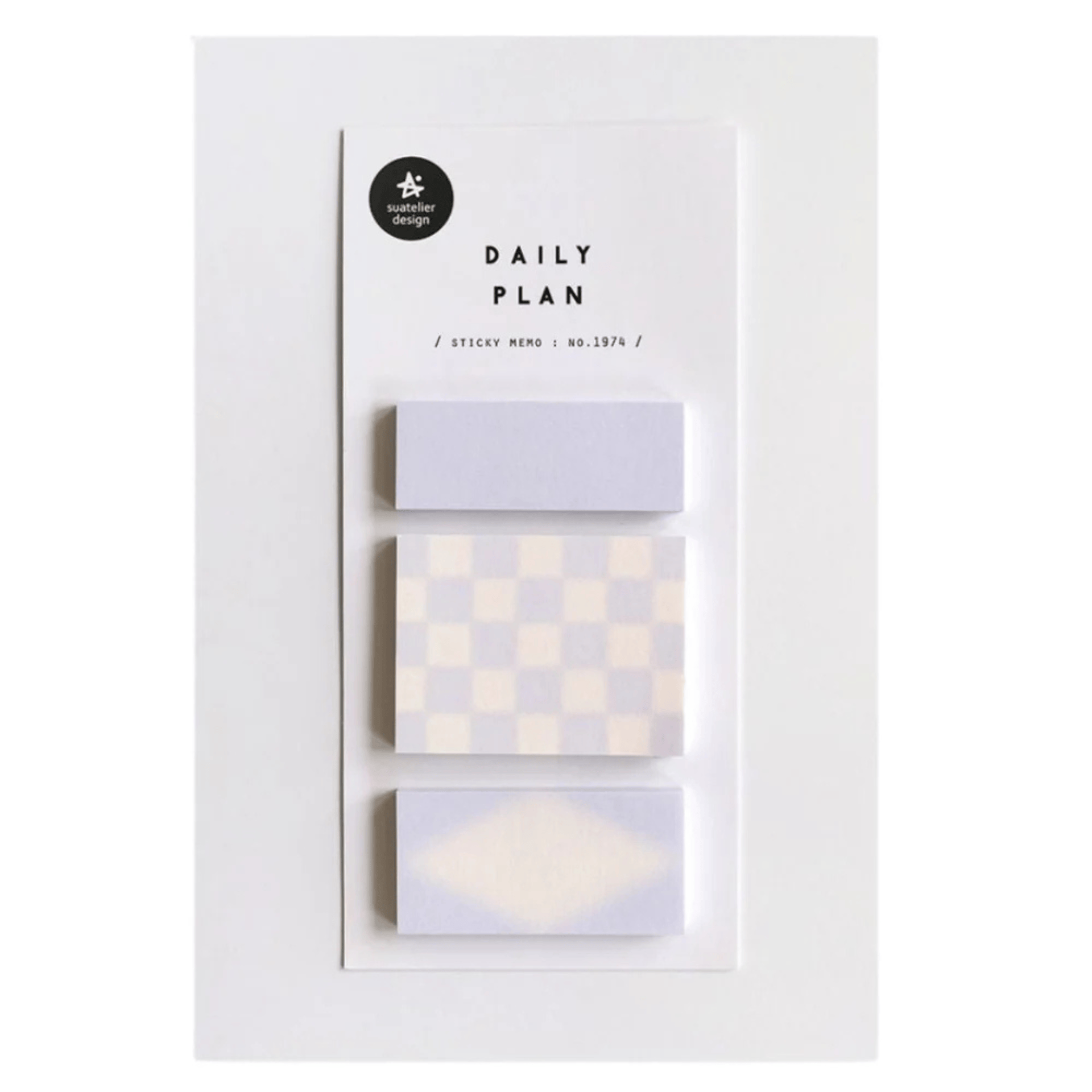 Suatelier Notes Sticky Memo - Daily Plan 60