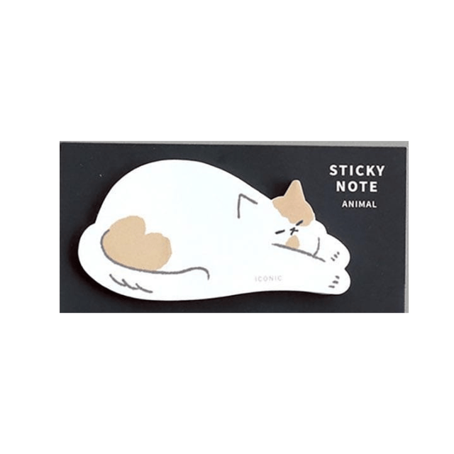 Iconic Notes Sticky Notes Animal Cat