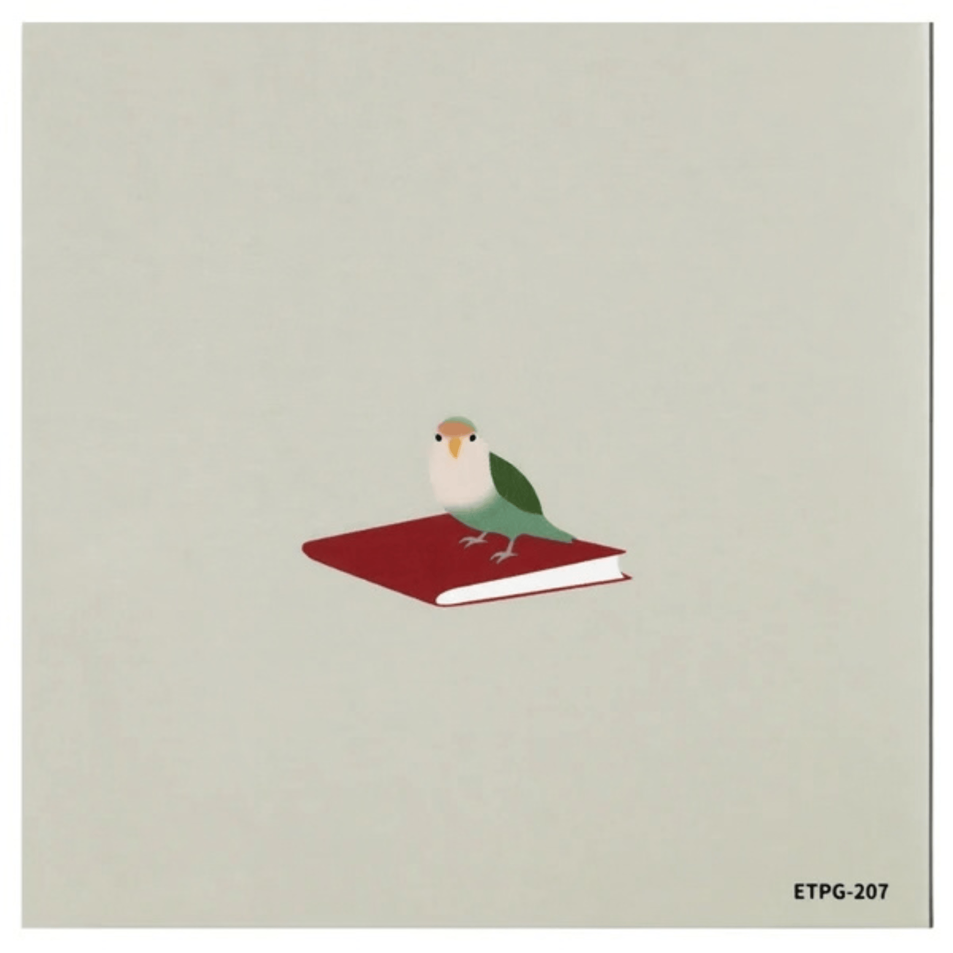 Greeting Life Notes Sticky Notes Bird Die-cut