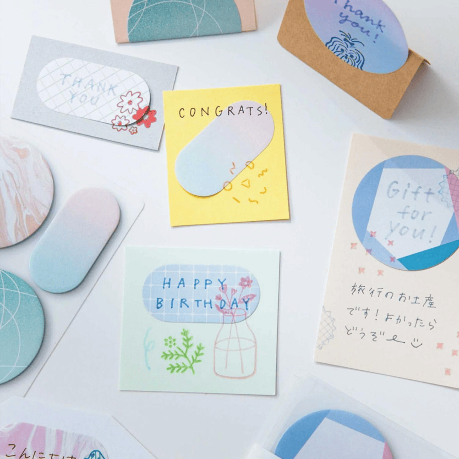 King Jim Hitotoki Notes Sticky Notes Coffret