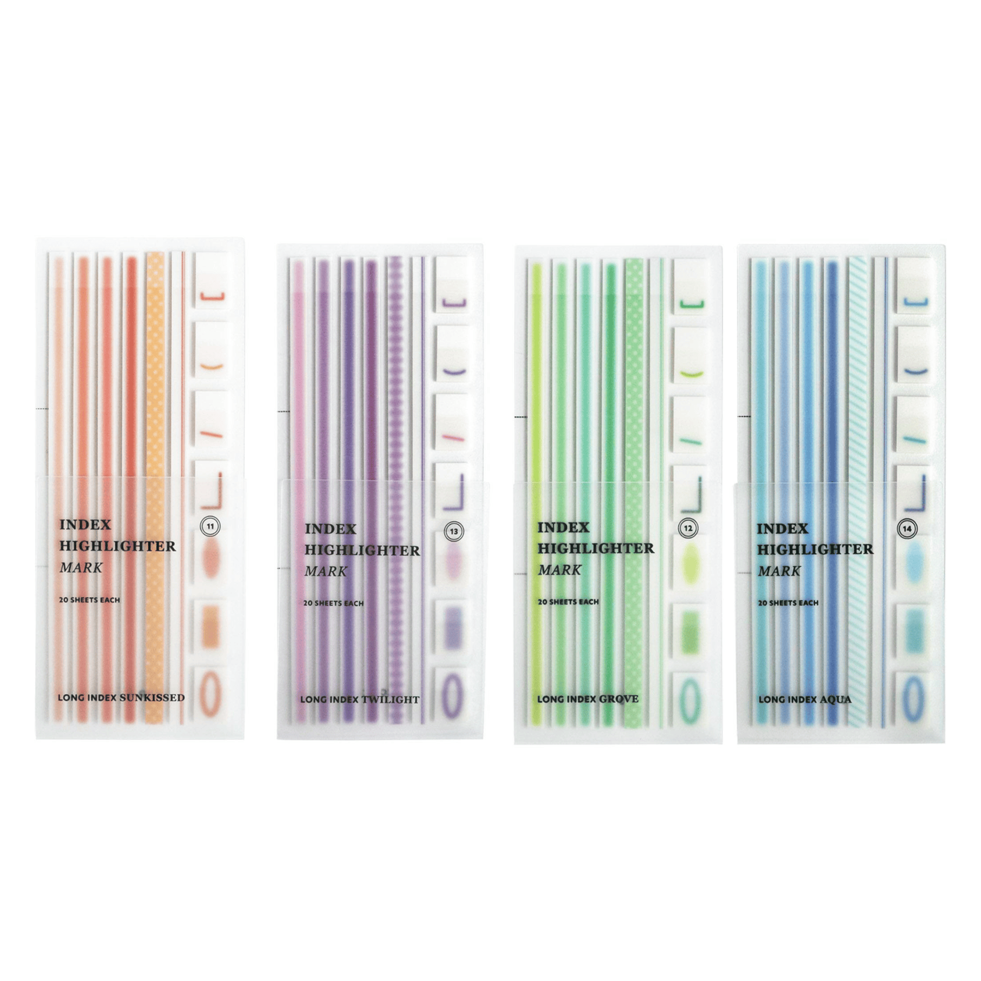 Iconic Notes Sticky Notes Highlighter Long + Mark