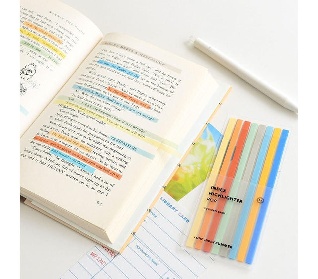 Iconic Notes Sticky Notes Highlighter Long Pop