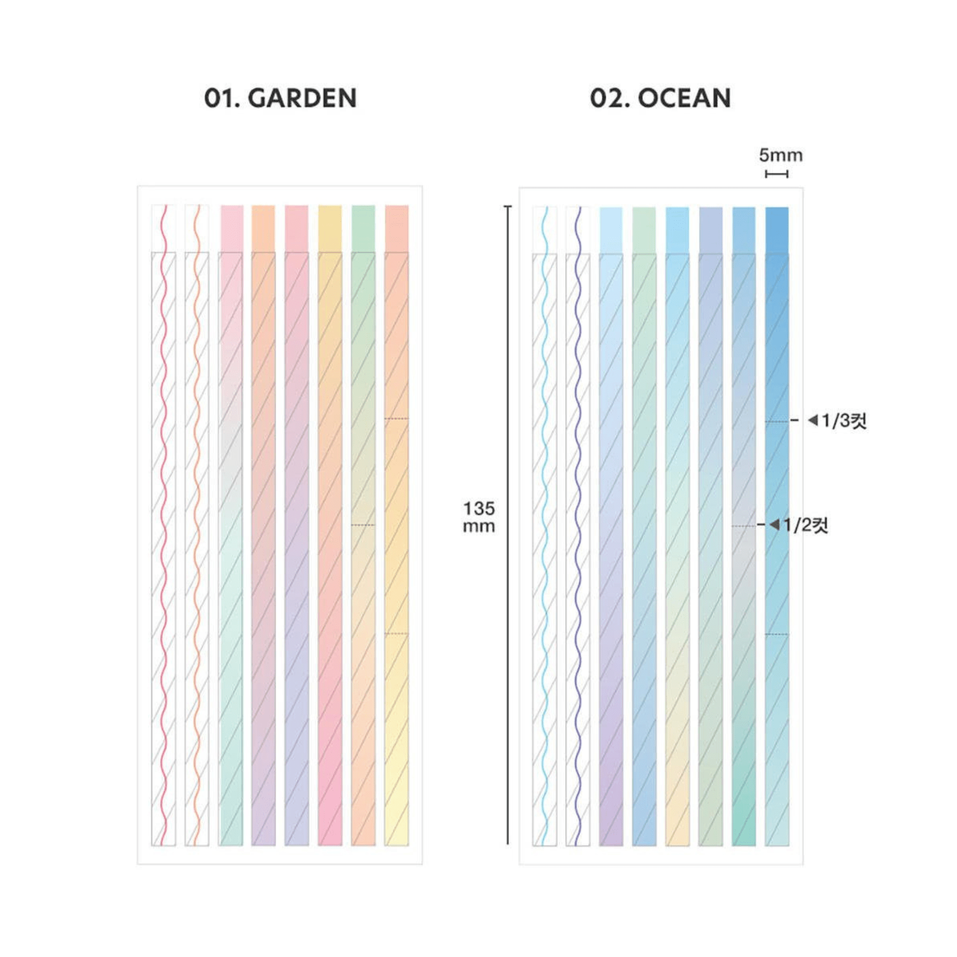 Iconic Notes Sticky Notes Highlighter Long