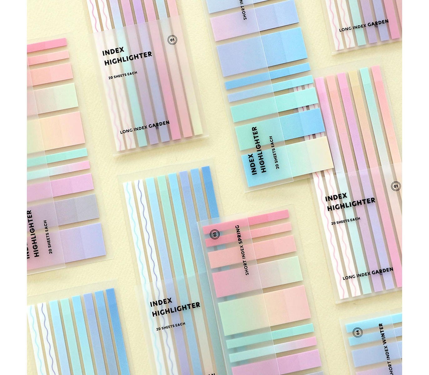Iconic Notes Sticky Notes Highlighter Long