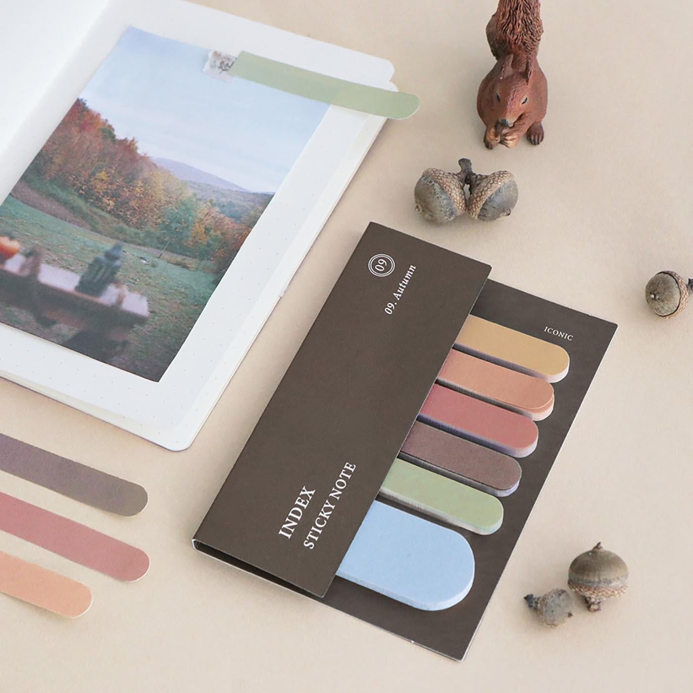 Iconic Notes Sticky Notes Index Autumn