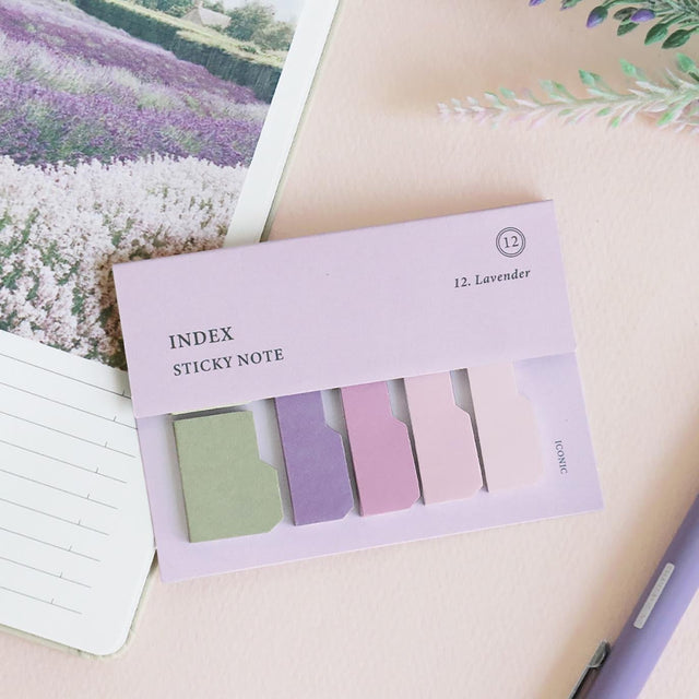 Iconic Notes Sticky Notes Index Lavender