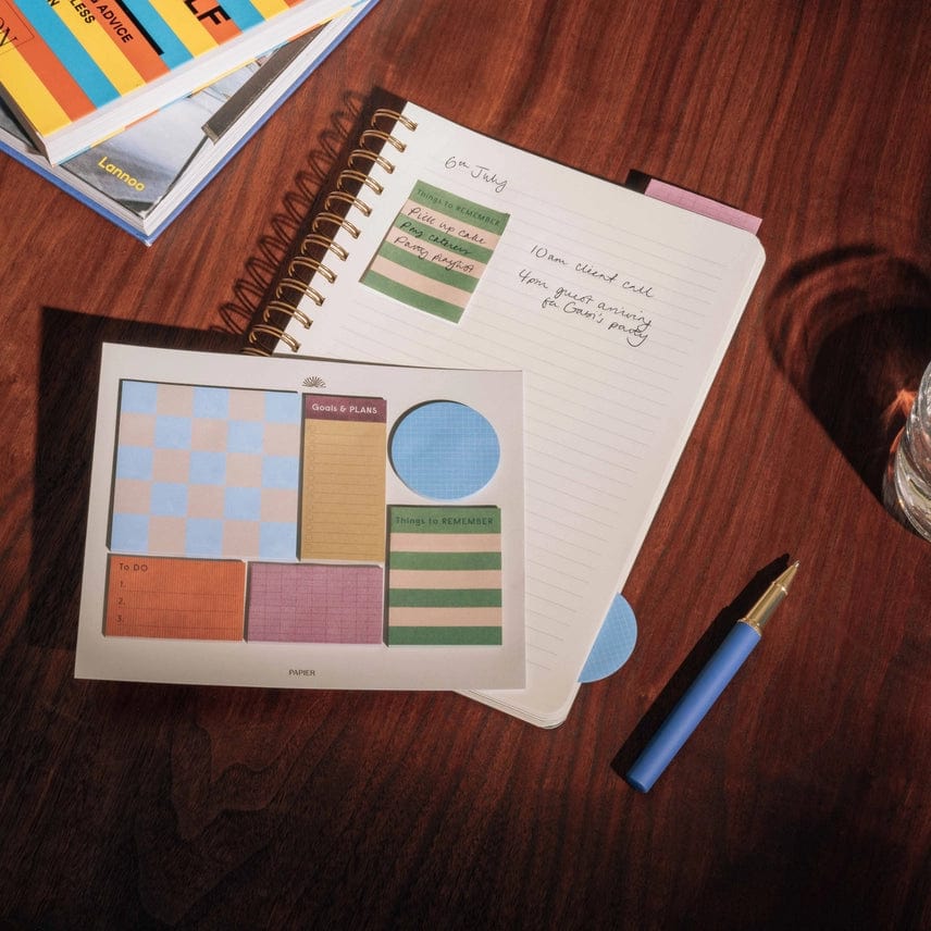 Papier Notes Sticky Notes Organized