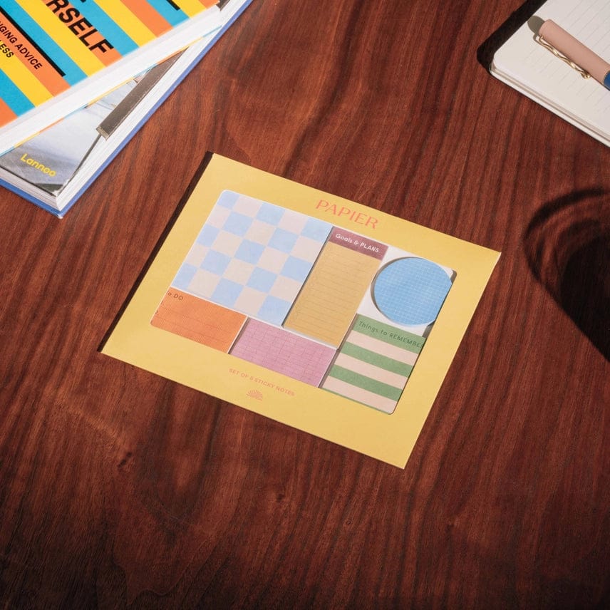 Papier Notes Sticky Notes Organized