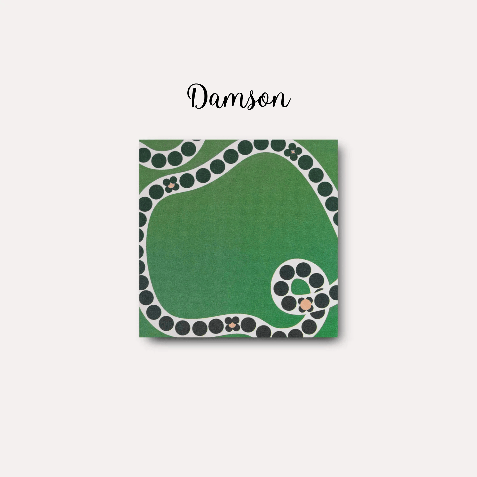 The Completist Notes Damson Sticky notes -  T.C.