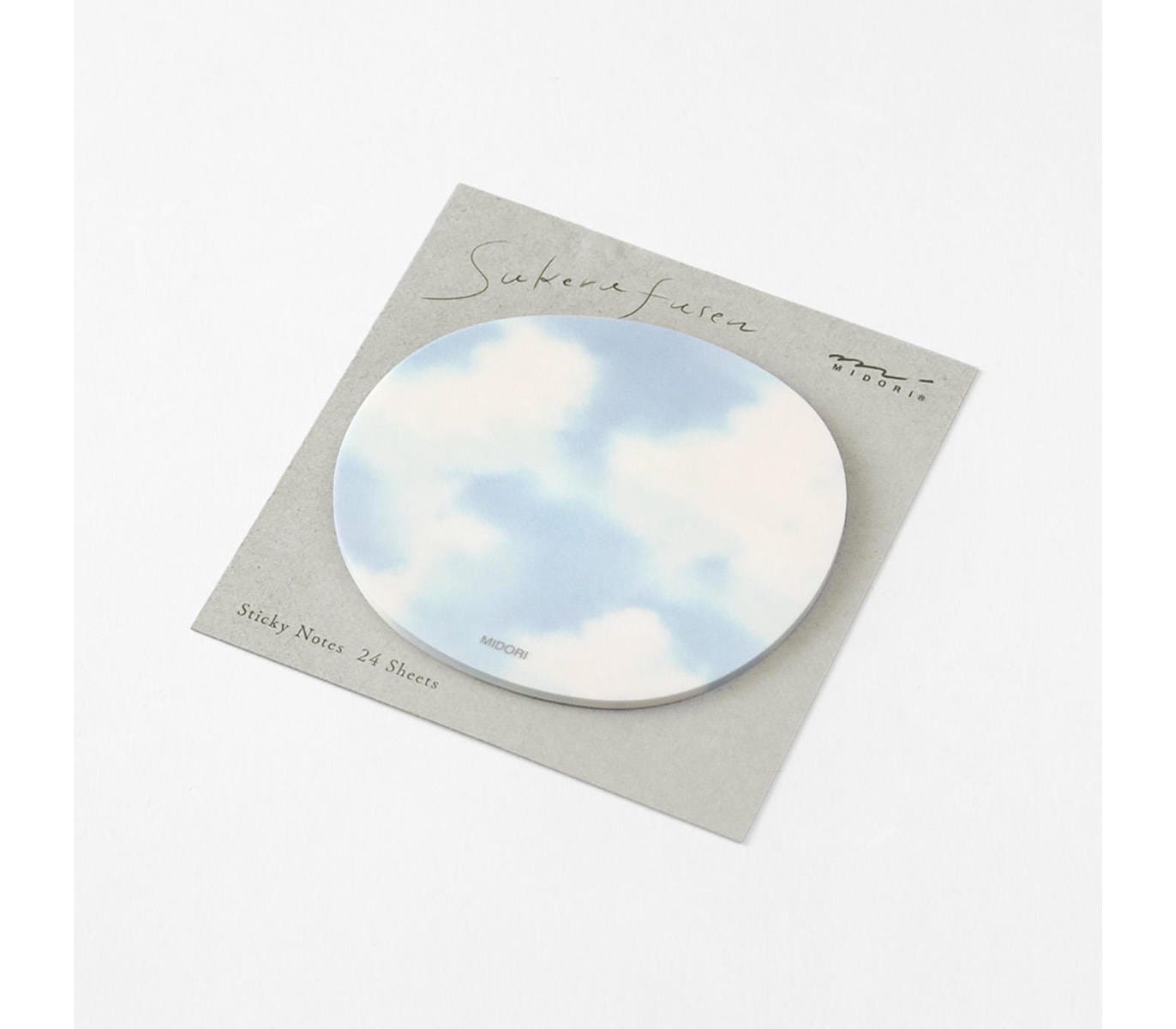 Midori Notes Sticky Notes Transparency Sky Blue