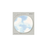 Midori Notes Sticky Notes Transparency Sky Blue