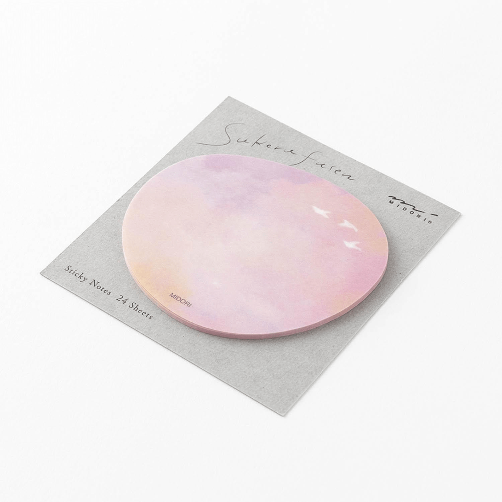 Midori Notes Sticky Notes Transparency Sunset