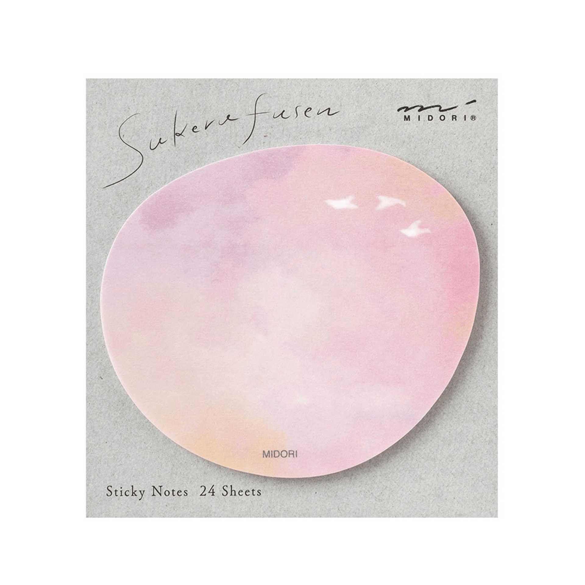 Midori Notes Sticky Notes Transparency Sunset
