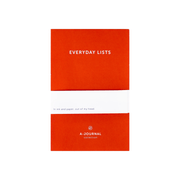 A-Journal Notes To Do List Bloc Red