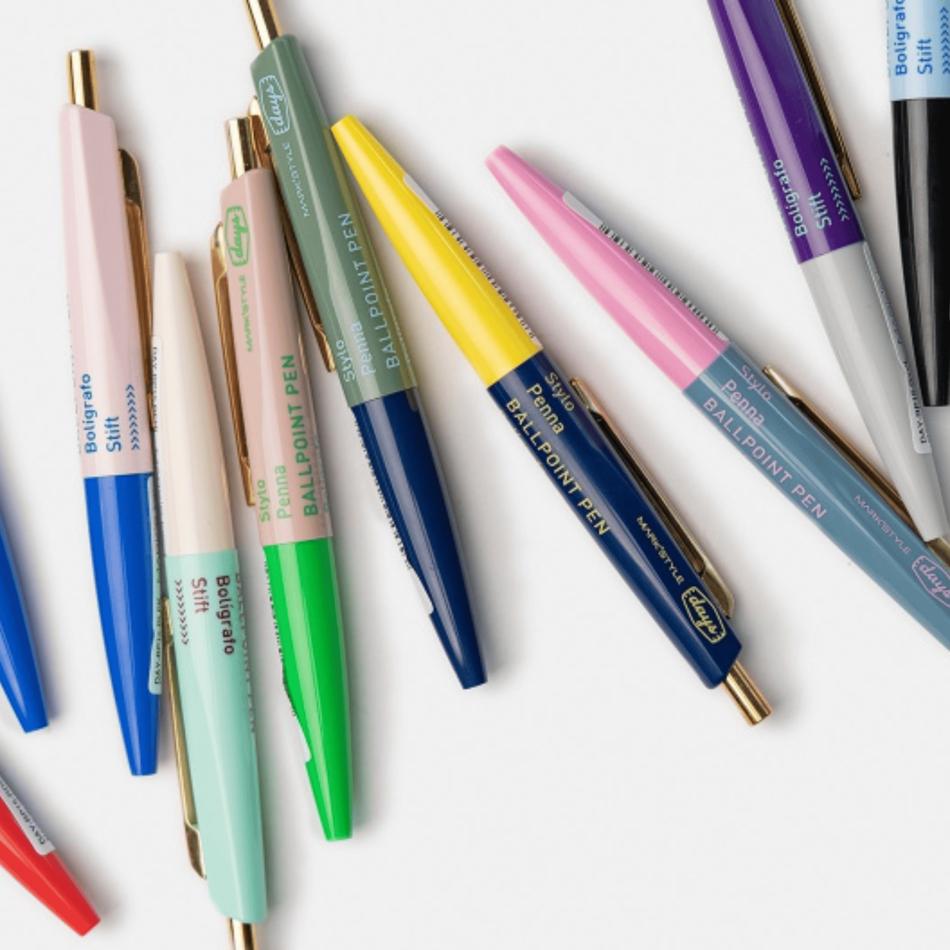 Mark's Tokyo Penne Anterique Mini Ballpoint Pen - Mark's Tokyo edition