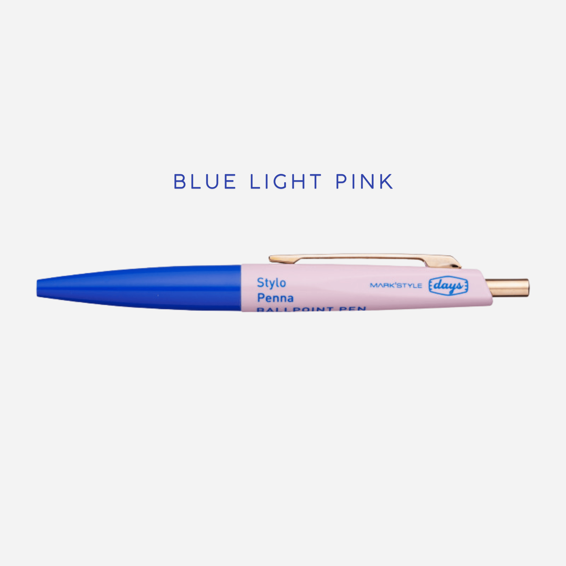 Mark's Tokyo Penne BLUE/LIGHT PINK Anterique Mini Pen