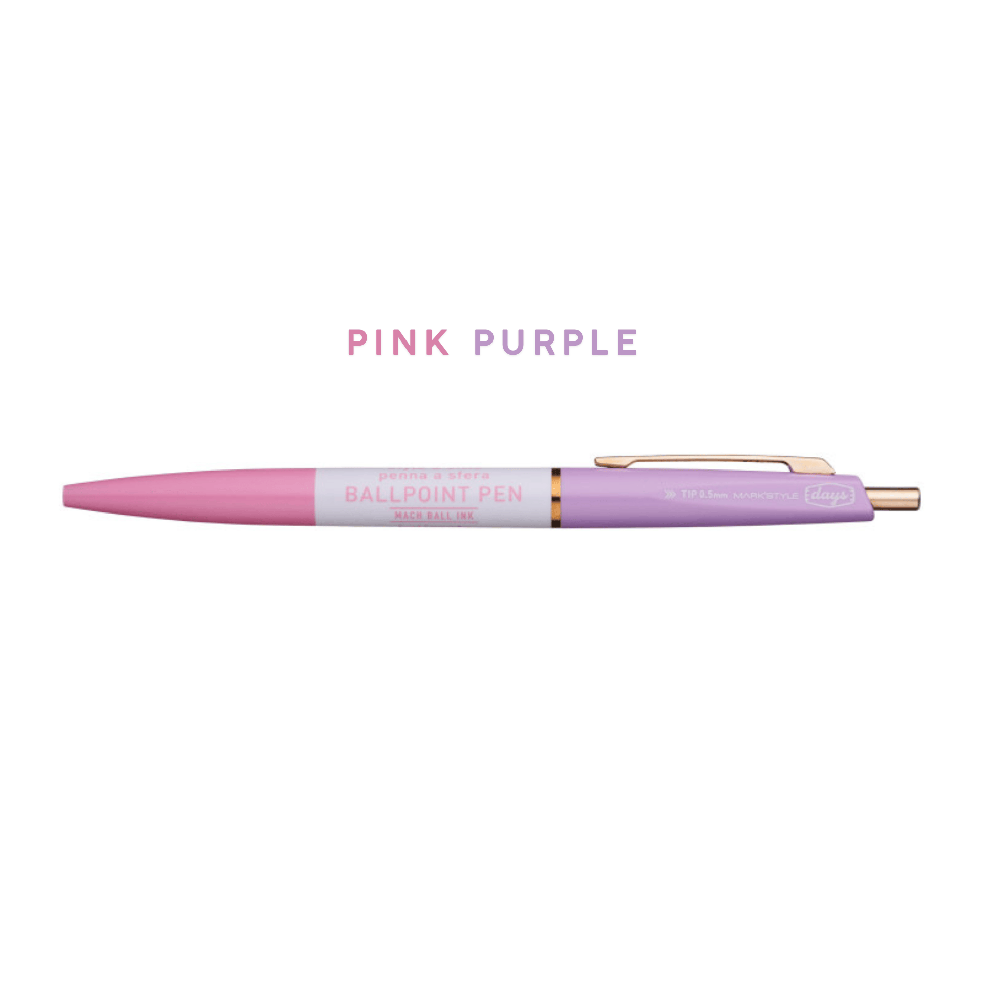 Mark's Tokyo Penne PINK/PURPLE Anterique Pen 3 Section