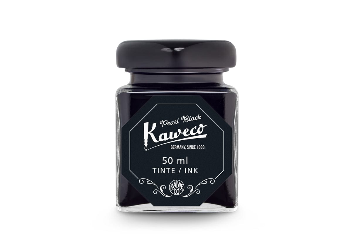 Kaweco Penne Boccetta d'inchiostro Kaweco Pearl Black 50 ml