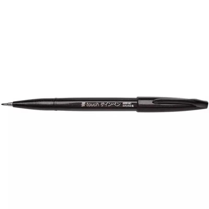 Pentel Penne Brush Sign Pen Pentel - BLACK