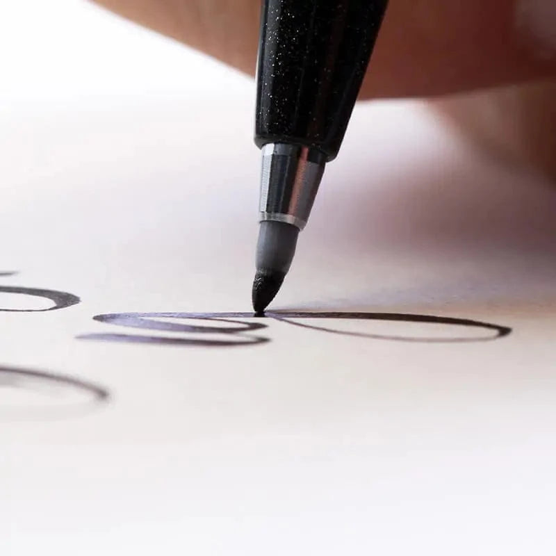 Pentel Penne Brush Sign Pen Pentel - BLACK