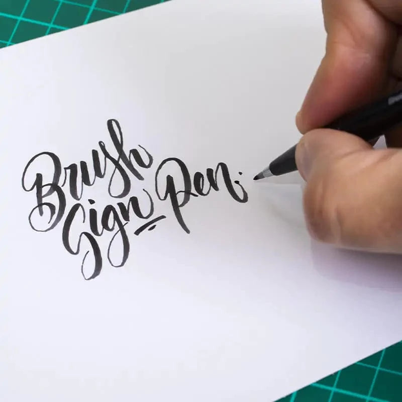 Pentel Penne Brush Sign Pen Pentel - BLACK
