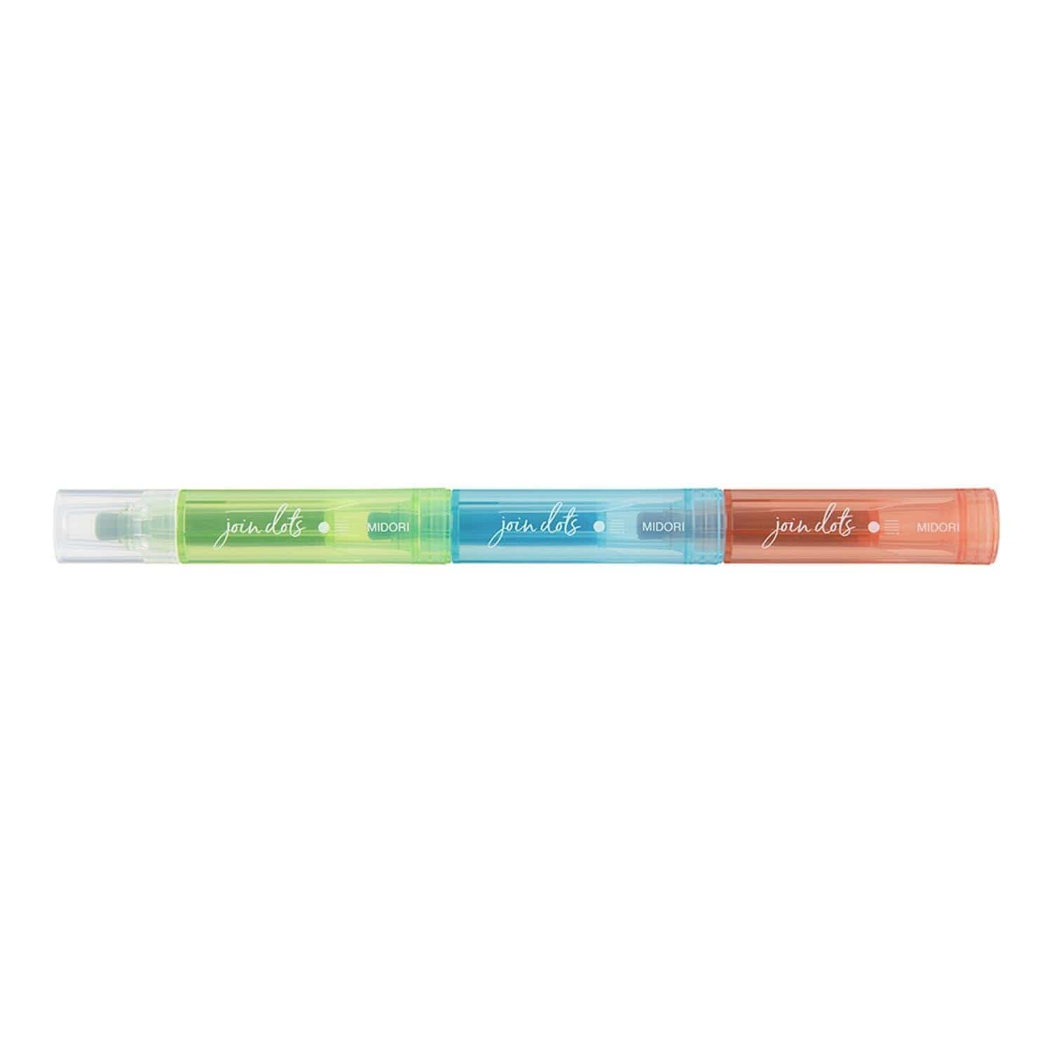 Midori Penne Connecting Pen Join Dots - Bright