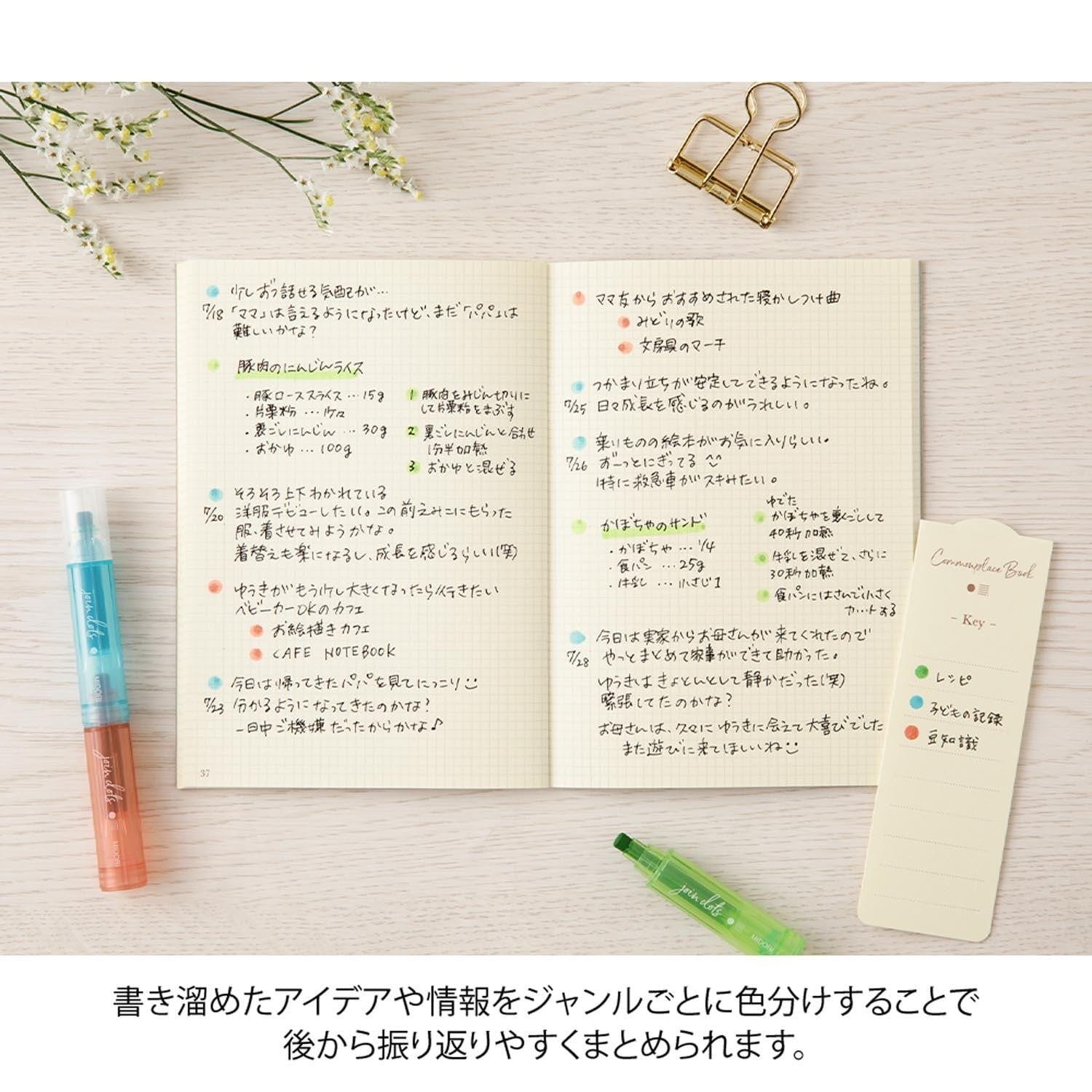 Midori Penne Connecting Pen Join Dots - Bright