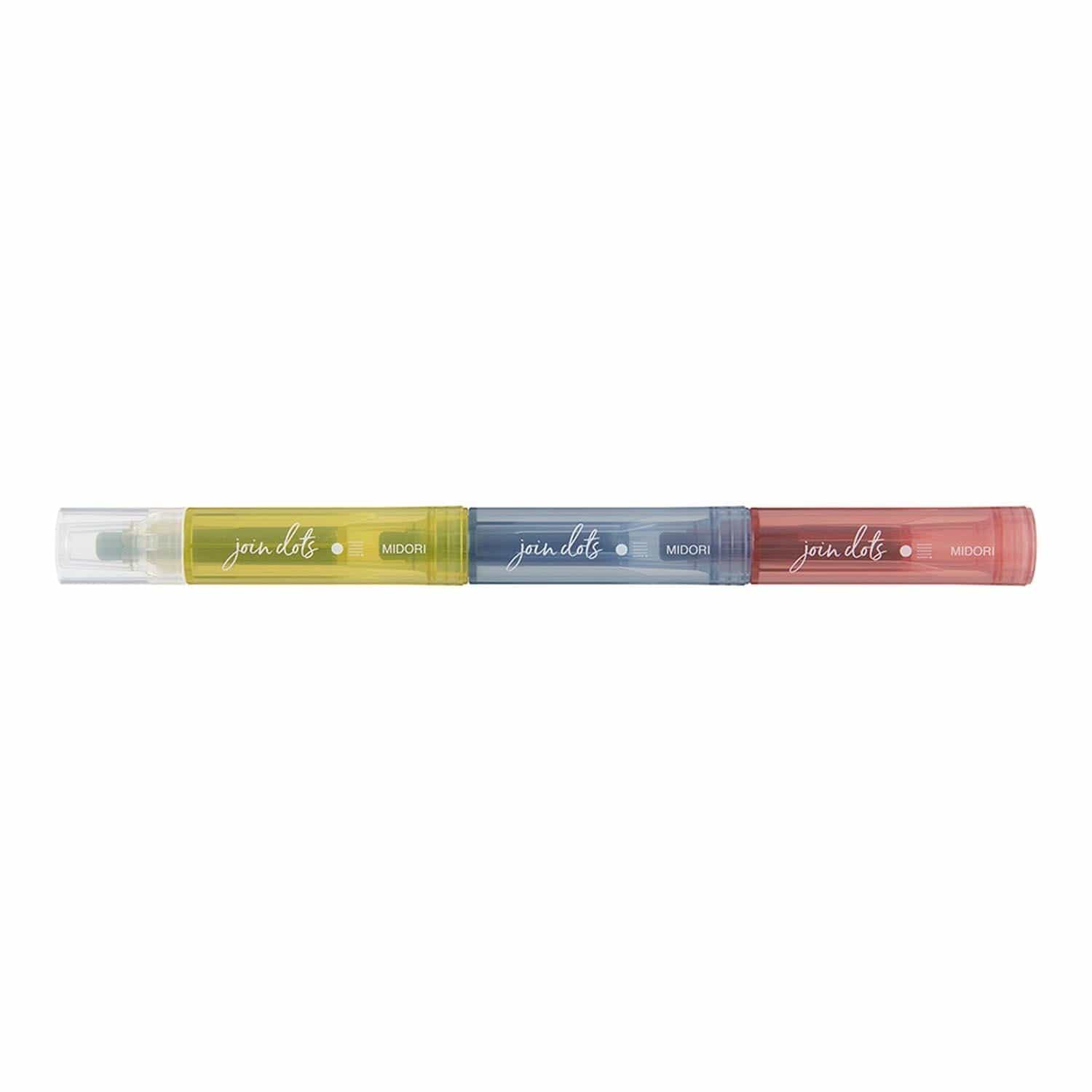 Midori Penne Connecting Pen Join Dots - Dusty