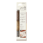 Midori Penne Connecting Pen Join Dots - Mocha