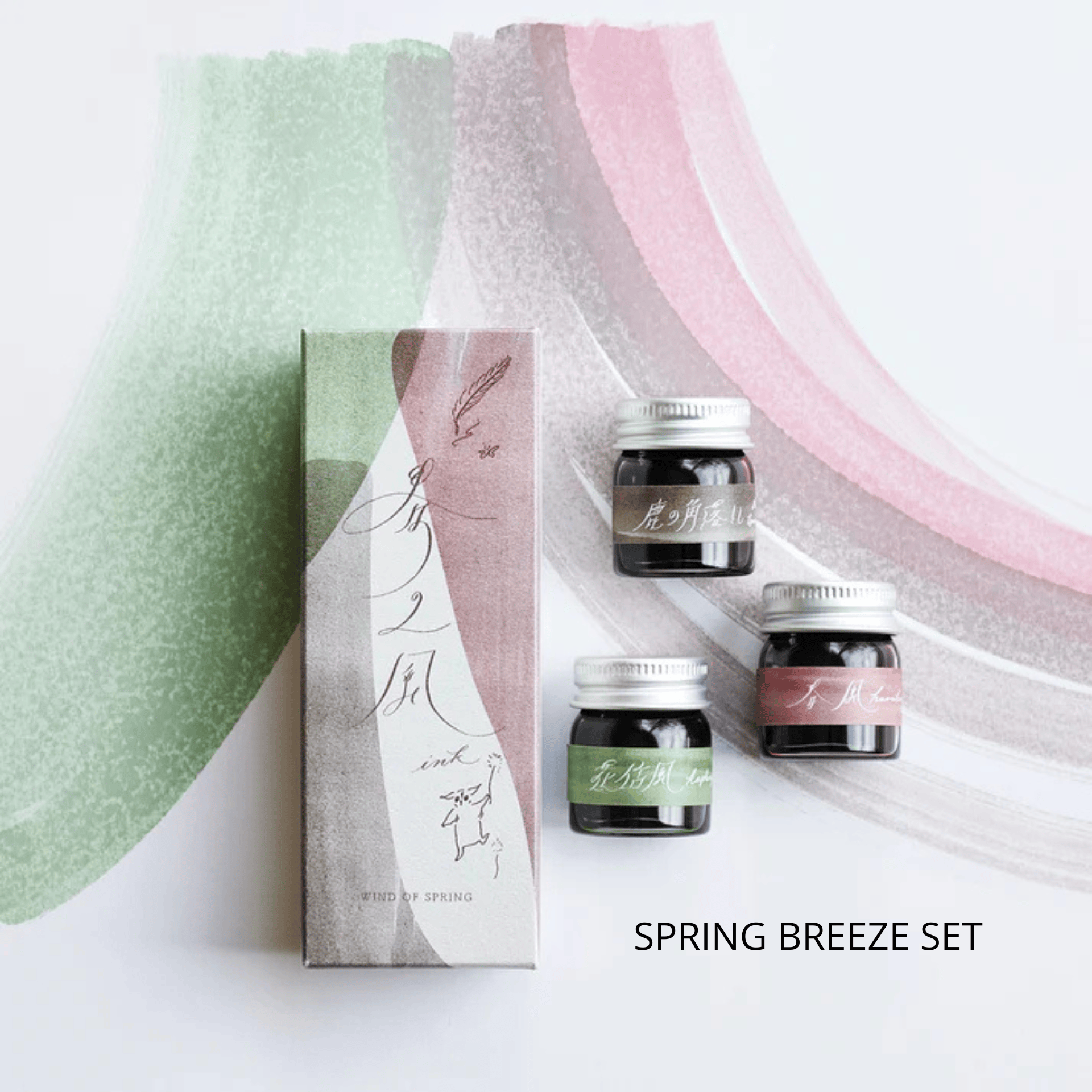 Kaweco Penne SPRING BREEZE SET Inchiostri Kaze - Wind Ink Seasonal Breeze Sets