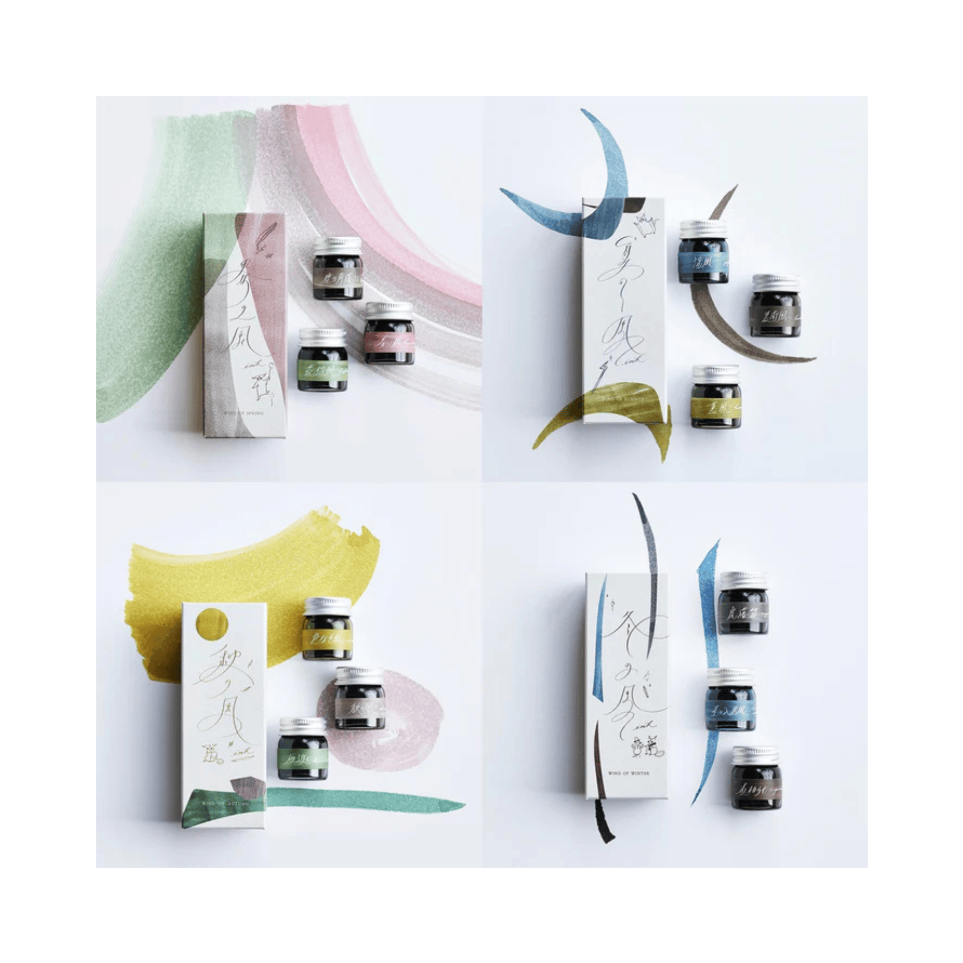 Kaweco Penne Inchiostri Kaze - Wind Ink Seasonal Breeze Sets