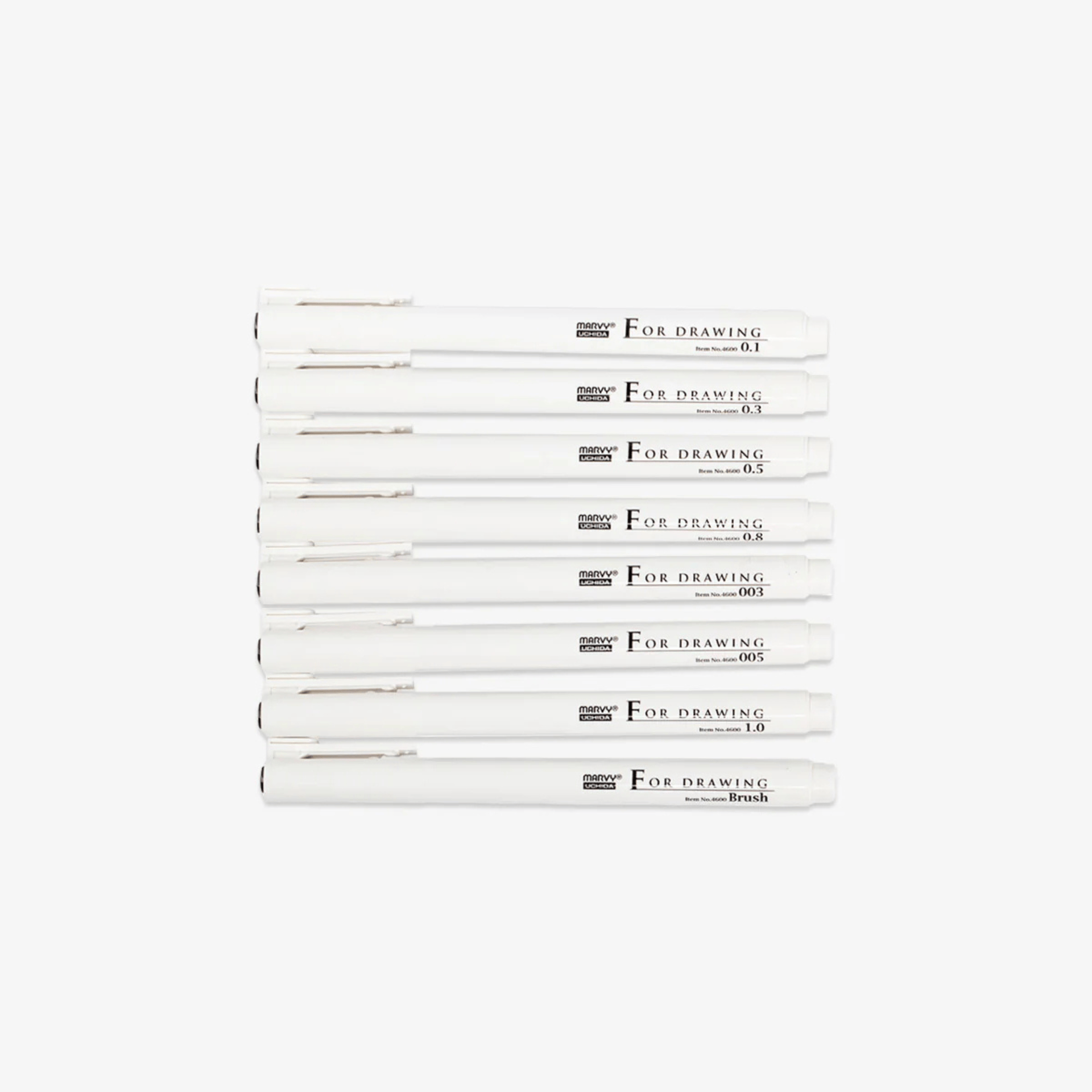 Marvy Huchida Penne Le Pen Drawing - Dark Brown