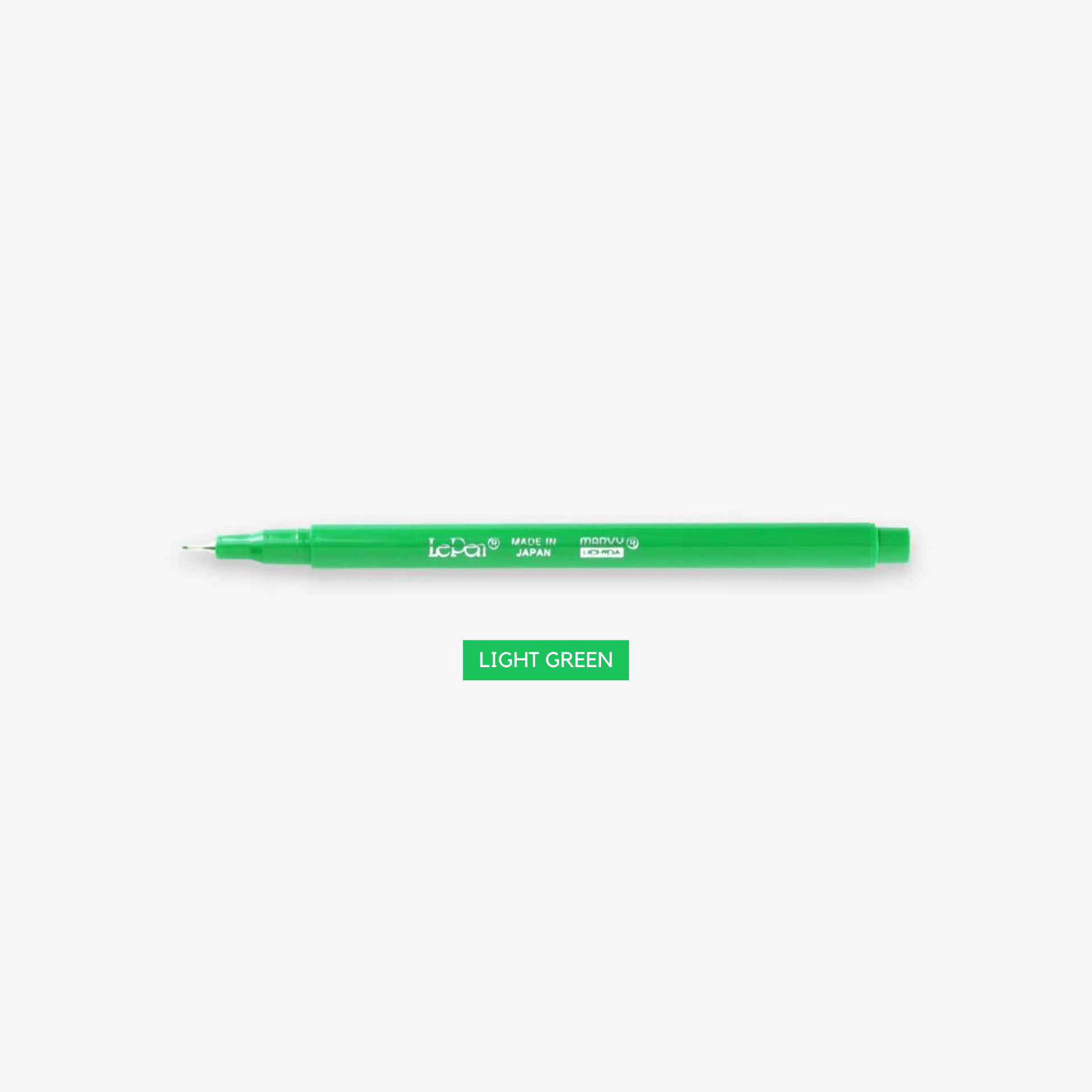 Marvy Penne LIGHT GREEN Le Pen - Fineliner