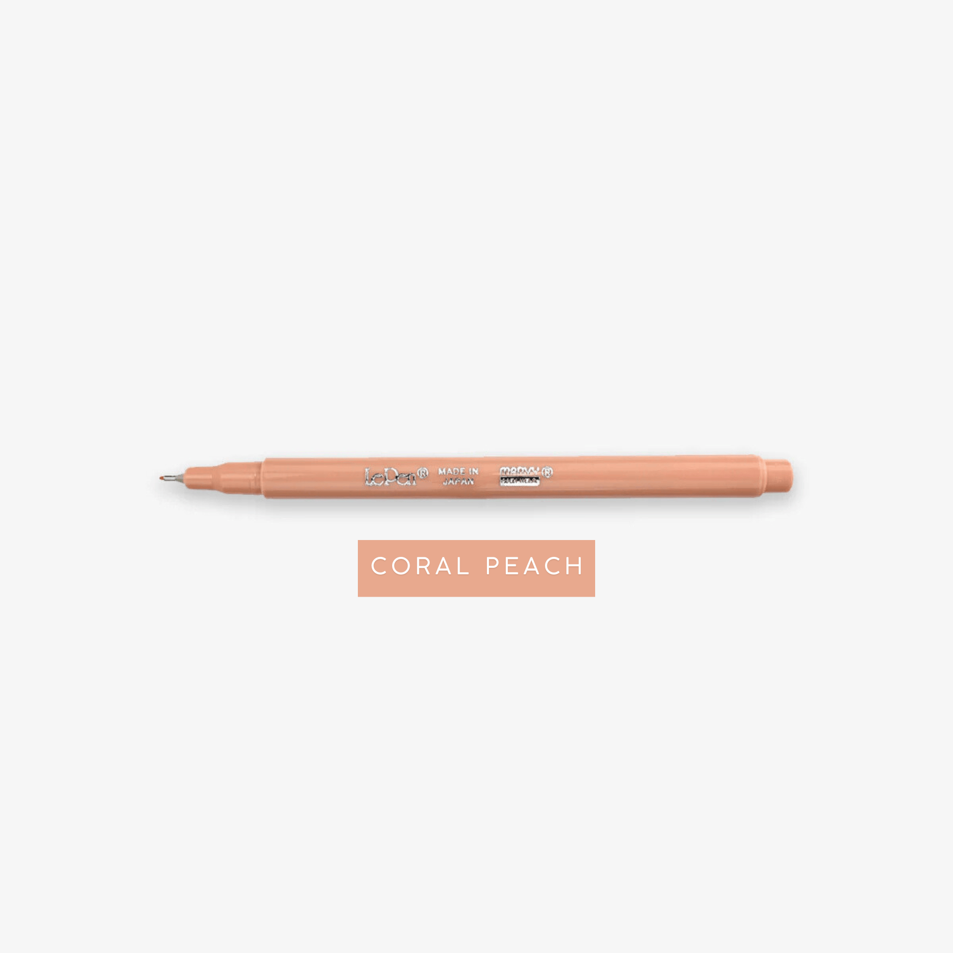 Marvy Huchida Penne CORAL PEACH Le Pen - Fineliner