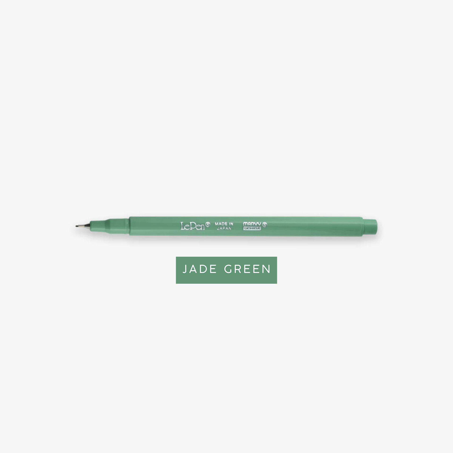 Marvy Huchida Penne JADE GREEN Le Pen - Fineliner