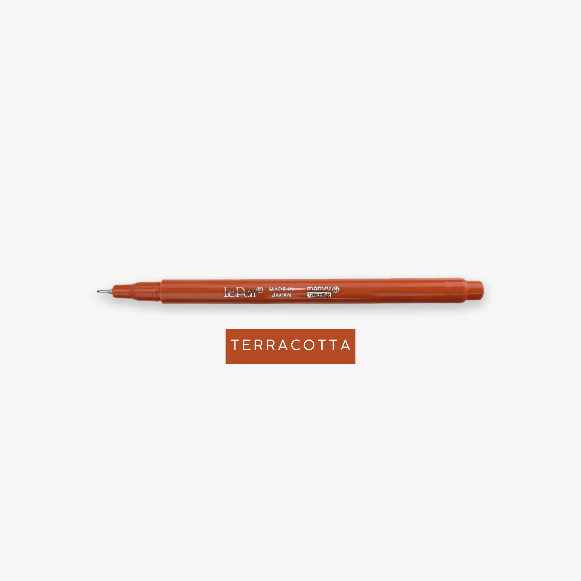 Marvy Huchida Penne TERRACOTTA Le Pen - Fineliner