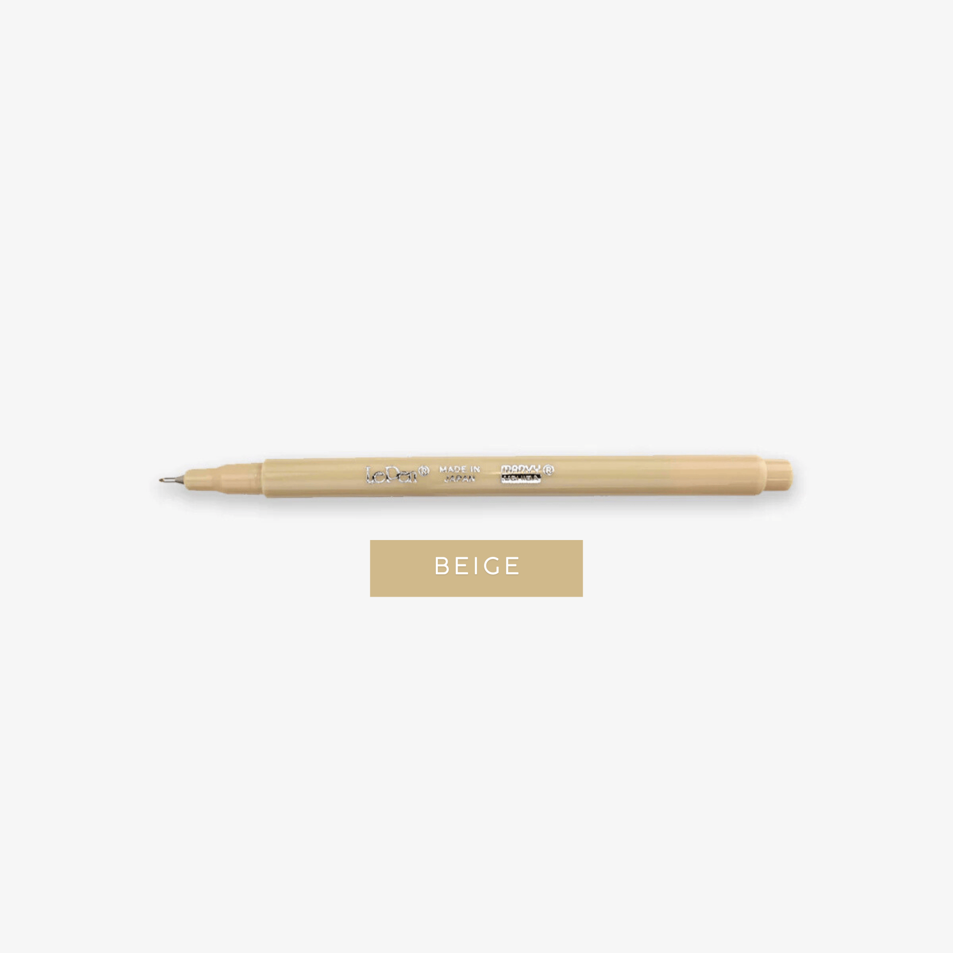 Marvy Huchida Penne BEIGE Le Pen - Fineliner