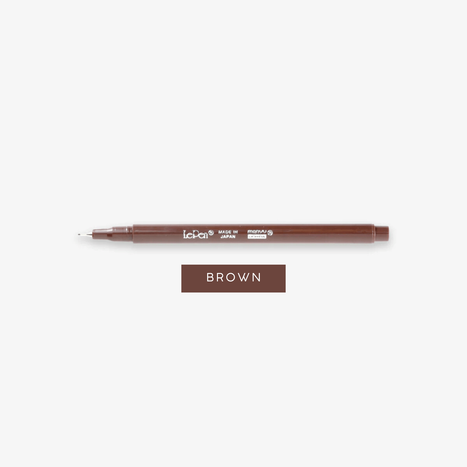 Marvy Huchida Penne BROWN Le Pen - Fineliner