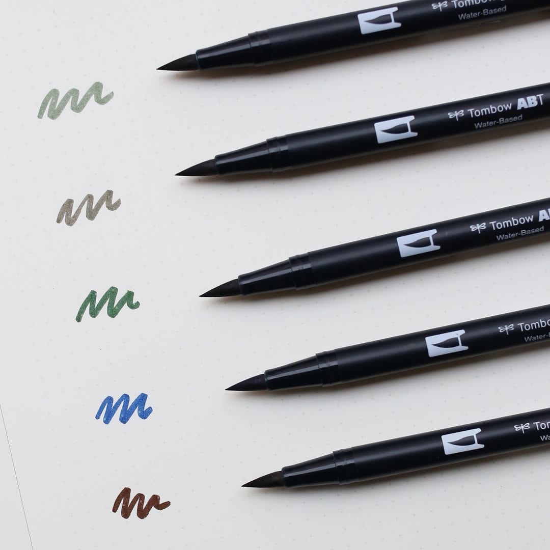 Marvy Penne Le Plume II - Brush pen & Fineliner - doppia punta