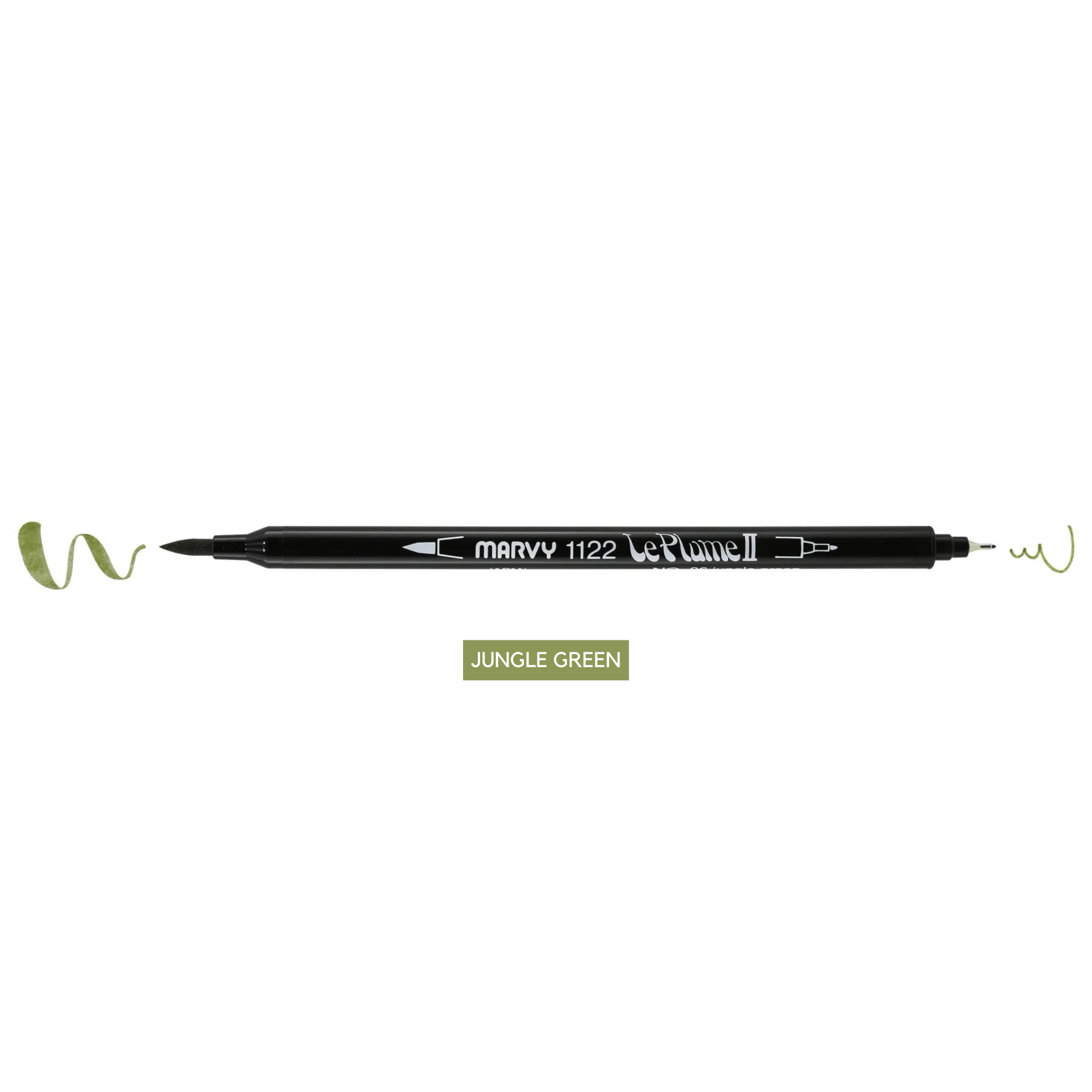 Marvy Penne Le Plume II - Brush pen & Fineliner - doppia punta