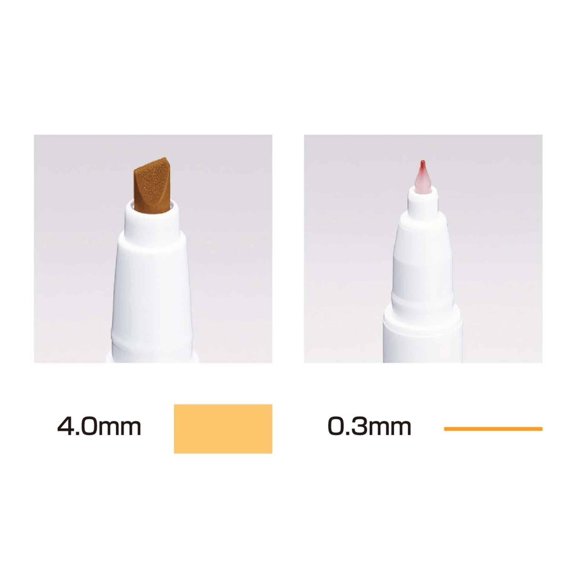KOKUYO Penne Mark + 2 Way Marker - Set of 5 - Type 2