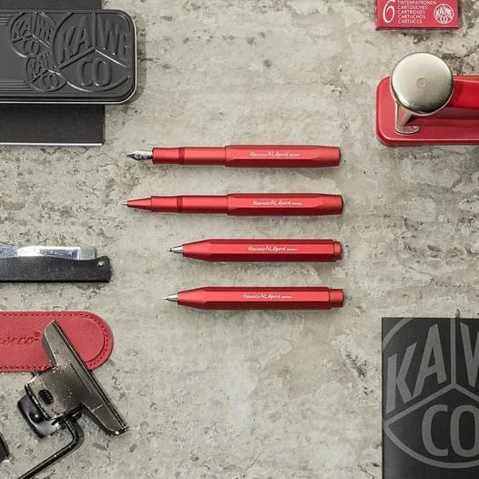 Kaweco Penne Penna a sfera AL Sport -  Deep Red