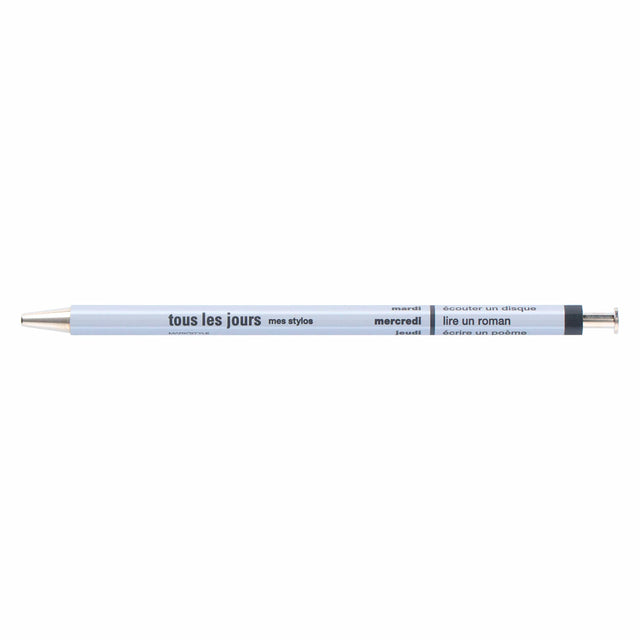 5 pz/set penne divertenti con promemoria Set di penne Mantra giornaliere  penna a sfera di tipo Push penna motivazionale abbigliamento parola penna  quotidiana cancelleria - AliExpress