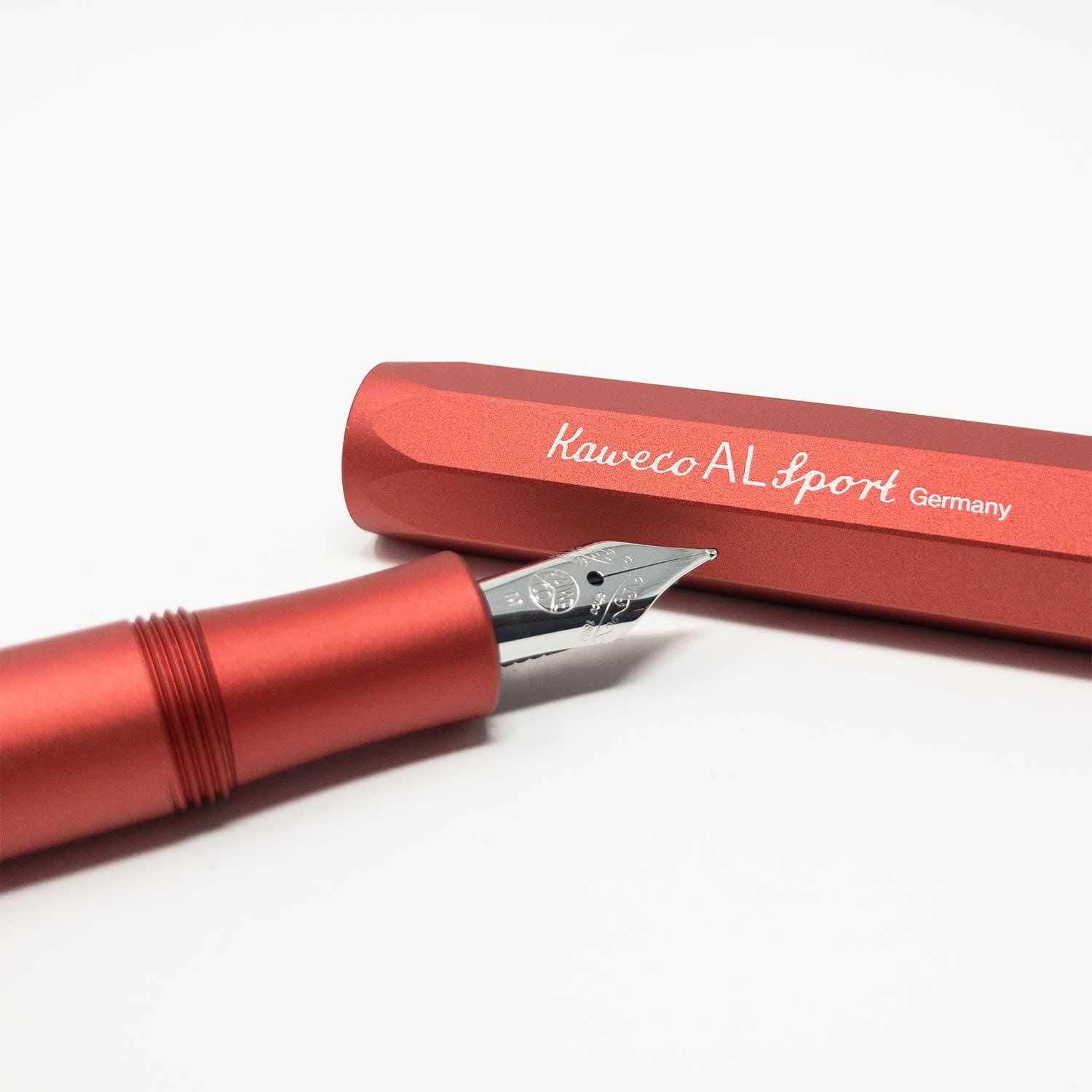 Kaweco Penne Penna Stilografica AL Sport - Deep Red